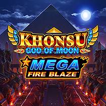 Game Khonsu God of Moon Mega Fire Blaze online Maglaro Khonsu God of Moon Mega Fire Blaze